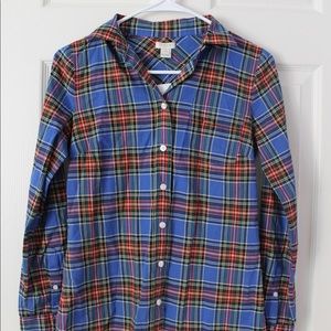 J. Crew Plaid Buttondown Shirt